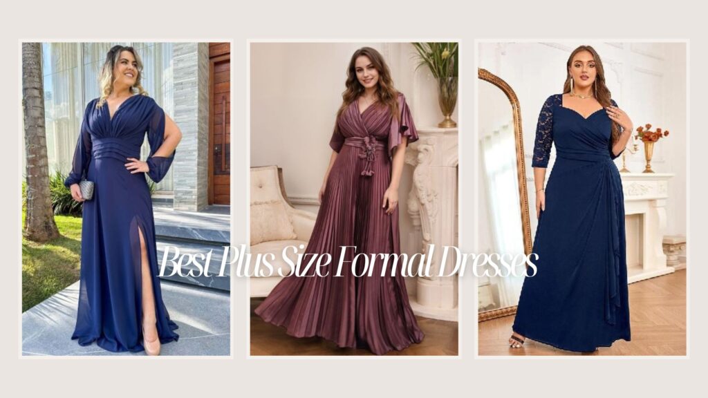 plus-size formal dresses