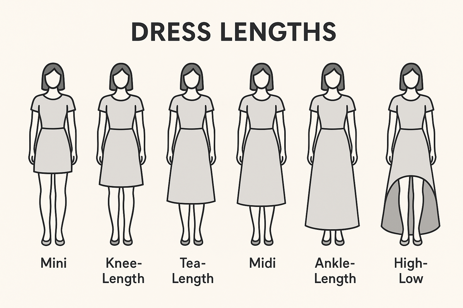 Guide to Dress Lengths