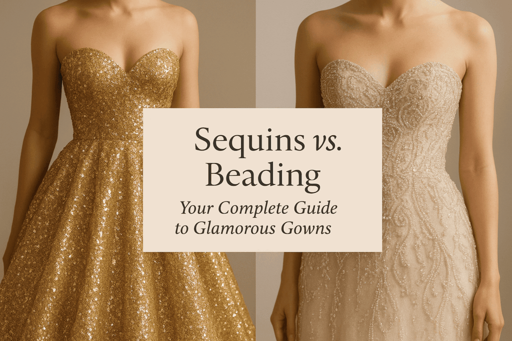 Missacc Sequin gowns vs. Beading gowns
