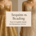 Missacc Sequin gowns vs. Beading gowns