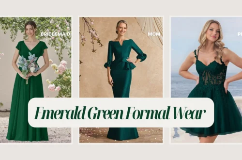 Missacc Emerald green formal wear