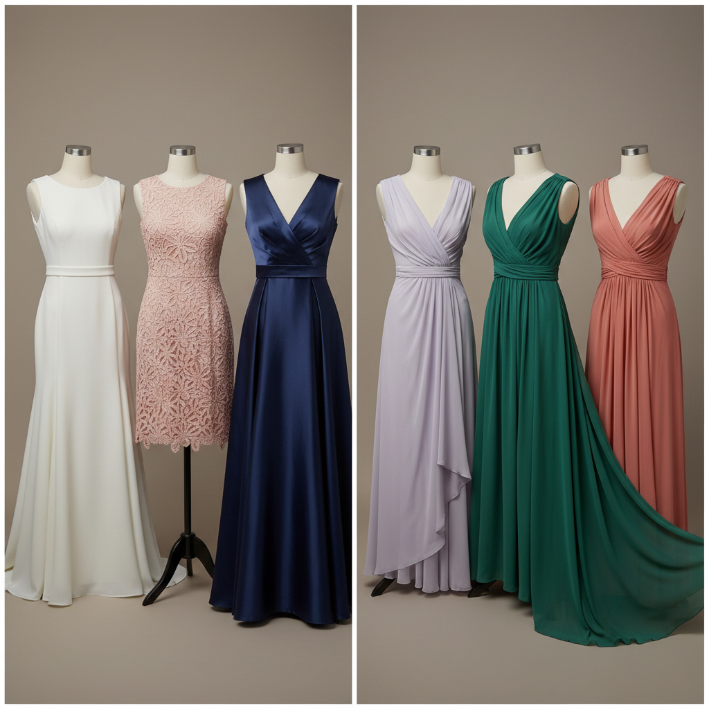 Structured vs Draping Fabrics