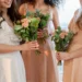 teen girls wearing Missacc junior bridesmaid dresses