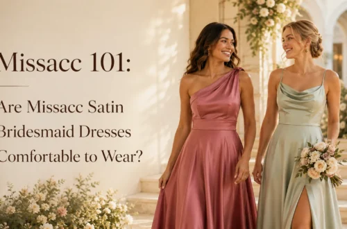 missacc satin bridesmaid dresses