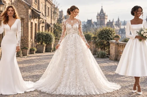 long sleeve wedding dress