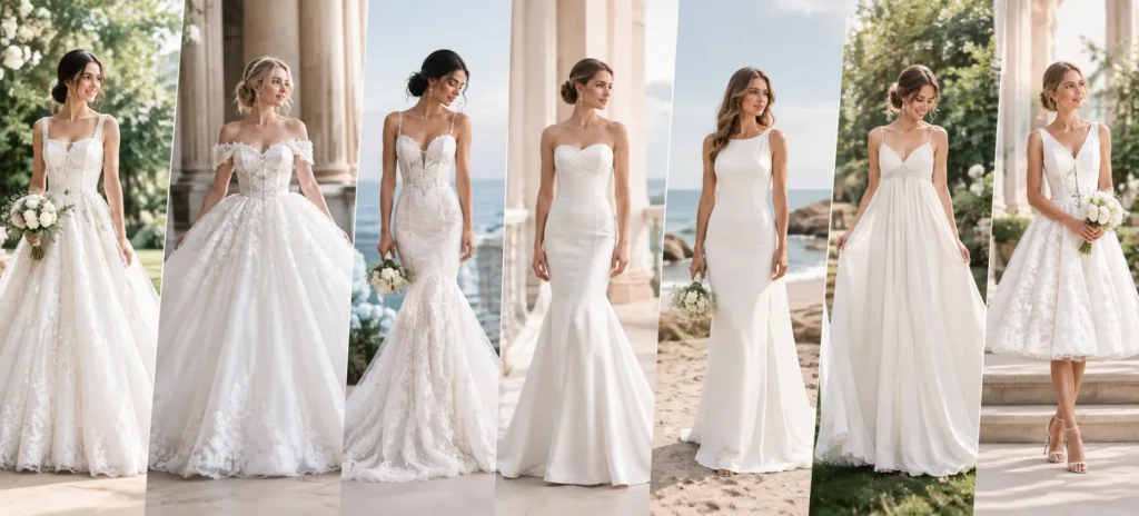 Missacc wedding dress silhouettes